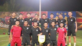Bạch Mai FC, đội bóng được đánh giá sẽ là ứng cử viên cho chức vô địch.