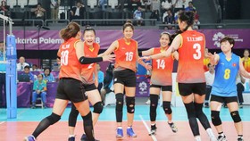 Sau Asiad 2018, bóng chuyền nữ lại chuẩn bị dự giải châu Á ở Thái Lan. Ảnh: DŨNG PHƯƠNG