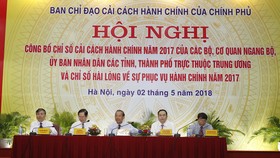 Ngân hàng Nhà nước và tỉnh Quảng Ninh dẫn đầu chỉ số cải cách hành chính 2017