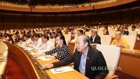 ĐBQH bấm nút thông qua luật