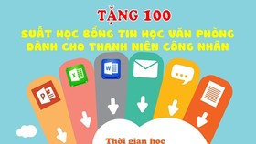 One hundred IT scholarships given to young workers