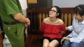 Bui Thi Thu Trang was arrested at her home (Source: VNA)