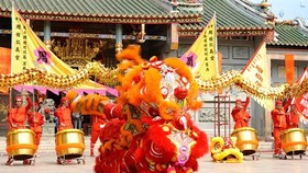 The International Kylin and Lion Dance competition will be held at Da Nang’s Helio entertainment centre on September 14-16 (Photo: anhthethao.vn)