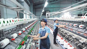 The textile industry is going to import material at the end of the year. Photo by Cao Thang