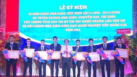 ASEAN Skills Competition winners awarded merit certificates