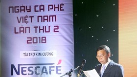 ice Chairman of the provincial People’s Committee Truong Thanh Tung speaks at the event (Source: congthuong.vn)