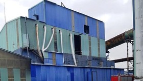 A big explosion happens in Dragon Steel Mill in Hai Phong city