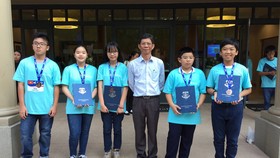 Việt Nam đoạt 5 huy chương bạc và đồng tại cuộc thi Toán học Thế giới - WMO 2018