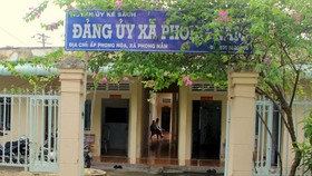 Lấy tiền vận động xây nhà cho người nghèo để... mua sắm trang thiết bị trụ sở UBND xã