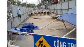 Nên thu hẹp lô cốt khi chưa thi công
