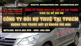 Cấm hoạt động đòi nợ thuê