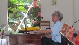 Bị cáo Nguyễn Khắc Thủy tại phiên tòa phúc thẩm