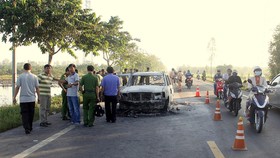 Vì hận thù, con gái thuê người tưới xăng đốt chết cha ruột