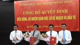 Ông Trần Phước Sơn sang chức Giám đốc Sở KH-ĐT, thay cho ông Trần Văn Sơn vừa được điều động sang làm Phó Ban Nội chính Thành ủy