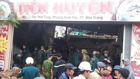 Sập quán phở, ít nhất 2 người tử vong