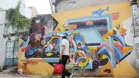 Khi người trẻ... đói sân chơi Graffiti