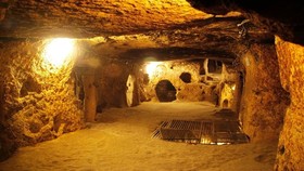 Cu Chi guerrillas warfare Tunnels in HCM City. (Photo: VNS)