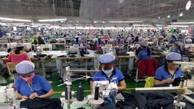 The factory of the Far Eastern New Apparel Vietnam Co. Ltd in Bac Dong Phu Industrial Park, Binh Phuoc province (Photo: VNA)