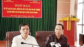 Triệt để phòng chống gian lận thi cử có tổ chức