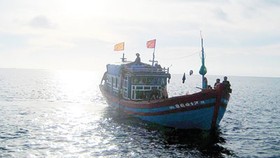 Tàu cá của Việt Nam hoạt động tại khu vực đặc quyền kinh tế Việt Nam trên biển Đông