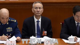 Ông Lưu Hạc (giữa) Phó Thủ tướng Trung Quốc. Ảnh: AFP/TTXVN