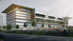 Phối cảnh Bệnh viện Truyền máu Huyết học TPHCM cơ sở 2