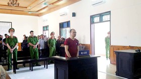 Bị cáo Nguyễn Nam Hải tại phiên tòa xét xử