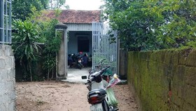 Gia đình cháu M. ở huyện Nghi Xuân, Hà Tĩnh