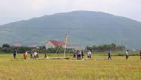 Khu vực hiện trường vụ điện giật khiến 4 người bị tử vong