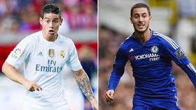 James và Hazard đều muốn đến Real.
