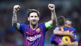 Lionel Messi đã bừng sáng trở lại để giúp Barca chiến thắng. Ảnh: Getty Images