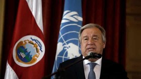 Tổng thư ký LHQ Antonio Guterres. Nguồn REUTERS