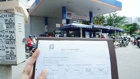 In hóa đơn bán lẻ xăng dầu: Bao giờ thực hiện?