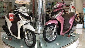 Vision là dòng xe tay ga bán chạy nhất của Honda Việt Nam trong tháng 8-2018