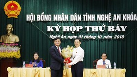 Ông Thái Thanh Quý được bầu giữ chức Chủ tịch UBND tỉnh Nghệ An