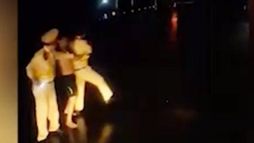 Cảnh sát giao thông Bình Định lên tiếng về clip trên mạng xã hội