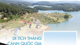 Di tích thắng cảnh quốc gia hồ Tuyền Lâm bị xâm hại như thế nào?