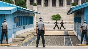 Khu vực phi quân sự DMZ. Ảnh: Reuters