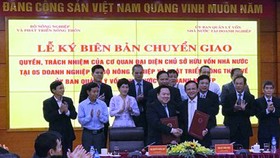 Bộ NN-PTNT chuyển giao 5 doanh nghiệp lớn cho Ủy ban Quản lý vốn nhà nước