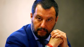 Bộ trưởng Nội vụ Italy Matteo Salvini. (Ảnh: Reuters)