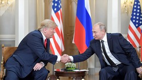 Tổng thống Mỹ Donald Trump hội đàm với Tổng thống Nga Vladimir Putin tại Helsinki, Phần Lan