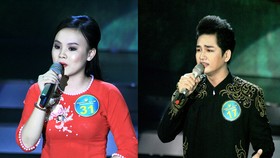 Hai thí sinh Nam Thanh Phong (diễn viên Đoàn văn công Đồng Tháp) và thí sinh Trần Thị Mỹ Dung (18 tuổi) tham gia vòng thi tuyển chọn