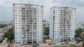 Nhà ở xã hội tại quận 12, TPHCM. Ảnh: CAO THĂNG