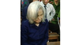 Bị cáo Nguyễn Thị Kim Xuyến. Ảnh: VOV