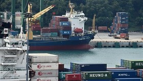 Tanjong Pagar Terminal of Singapore (Photo: AFP/VNA)