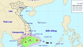 Tropical low-pressure system makes sea rough