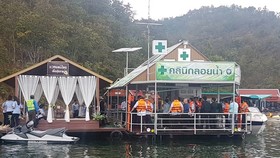 Thailand unveils first floating clinic