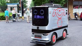 Dịch vụ giao hàng bằng robot