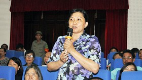 Đại biểu HĐND TPHCM tiếp xúc cử tri