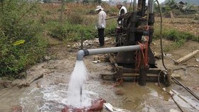 Khai thác nước ngầm gây hệ lụy lớn